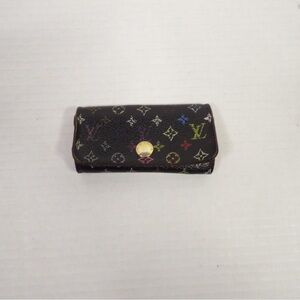 Louis Vuitton Black Murakami Key Holder